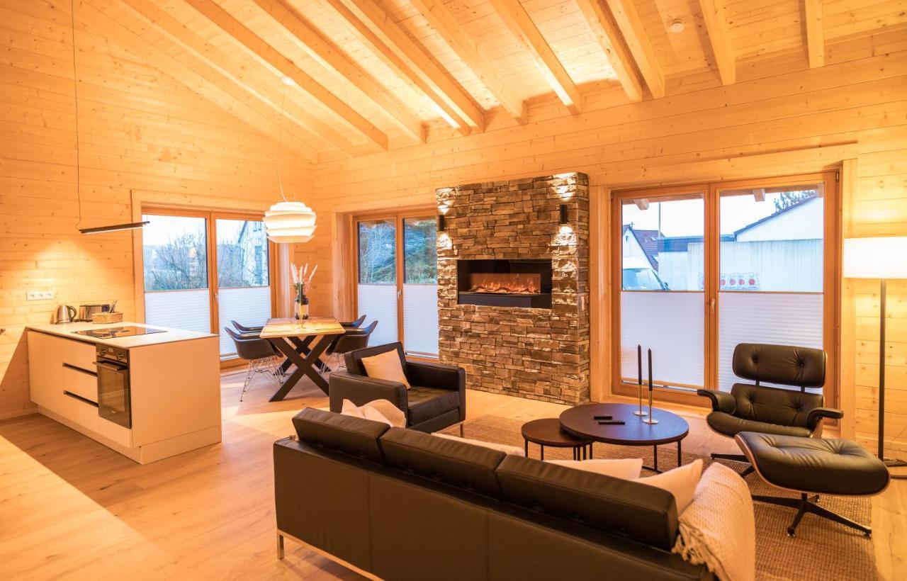 Netten Naturerlebnis Holz-Chalets Daun Esterno foto