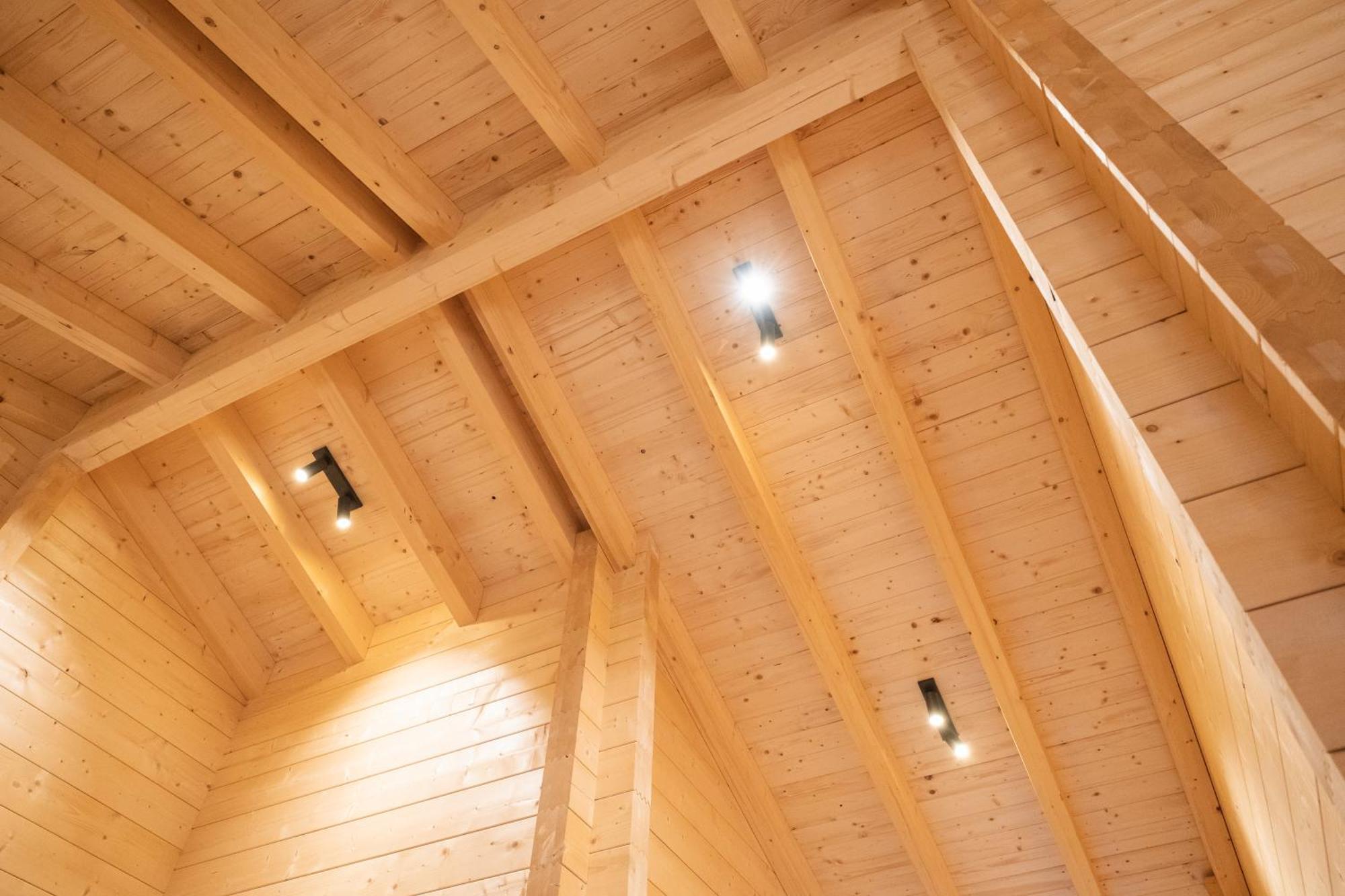 Netten Naturerlebnis Holz-Chalets Daun Esterno foto