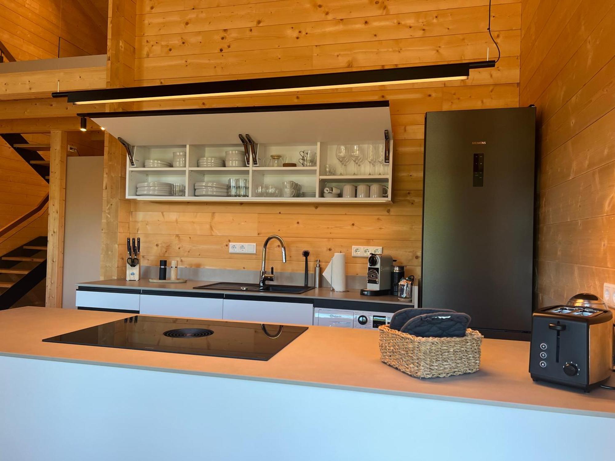 Netten Naturerlebnis Holz-Chalets Daun Esterno foto
